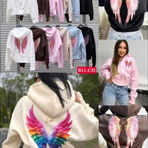 BLUZA  Z  KAPTUREM