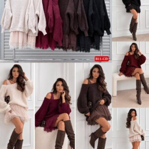 SWETER SUKIENKA TUNIKA